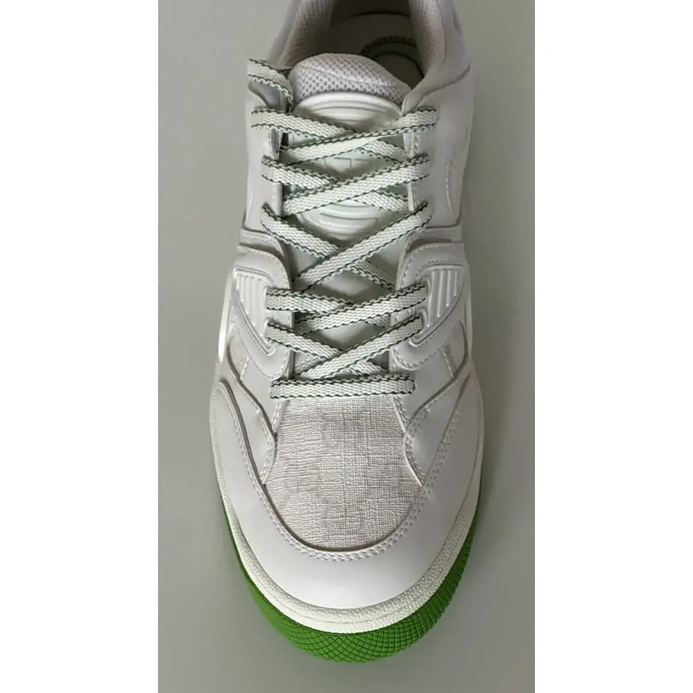 Gucci Demetra GG Men's Low-top Green/White Sneakers 6.5 US (Gucci 6) 698785 NIB